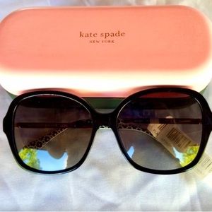 Black Kate Spade polarized Sunnies